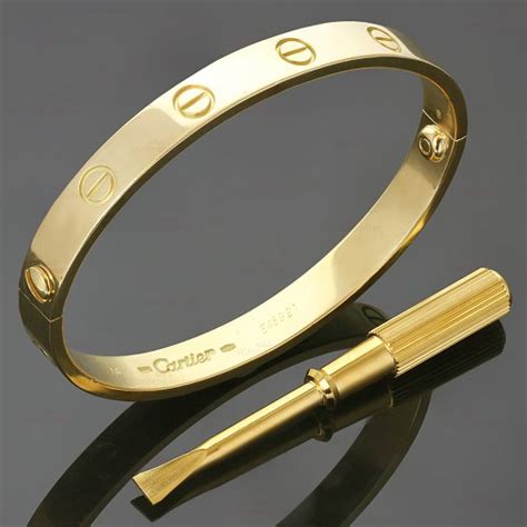 gold screw bracelet cartier|cartier bracelets for women.